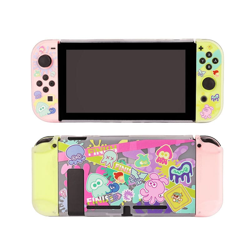 GG Transparent Splatoon Switch Skin ON1491 - Switch case