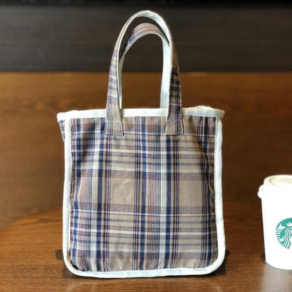 Gingham Lunch Bag