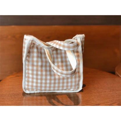 Gingham Lunch Bag