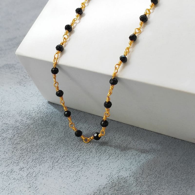 Glass Bead Alloy Bracelet / Necklace - 1 Pc - Bracelet