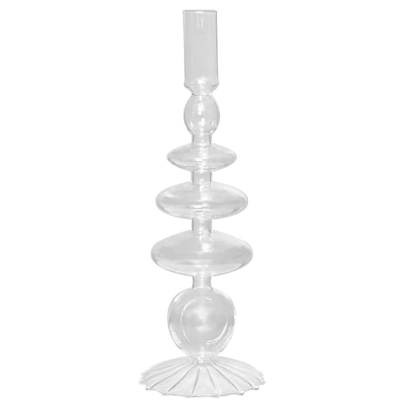 Glass Candle Holder