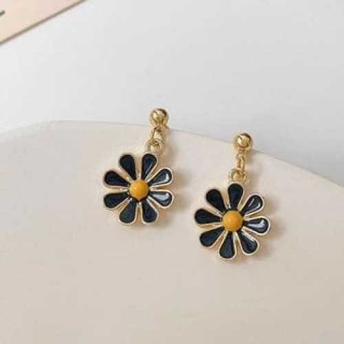 Glaze Alloy Earring (Various Designs) - 1 Pair - Earring