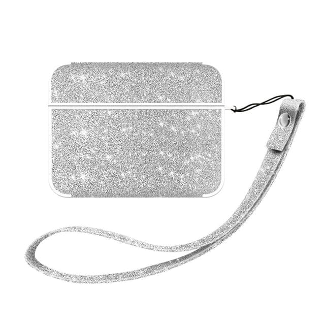 Glitter AirPods / Pro Earphone Case Skin - Silver / AirPods