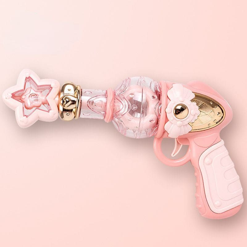 Glowing Magical Girl Toy Gun - pink colour