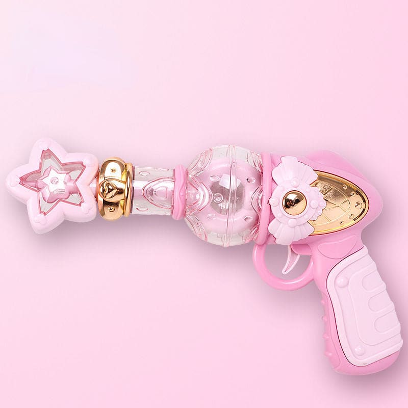 Glowing Magical Girl Toy Gun - purple