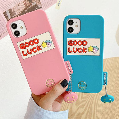 Good Luck Smile iPhone Case - IPhone Case