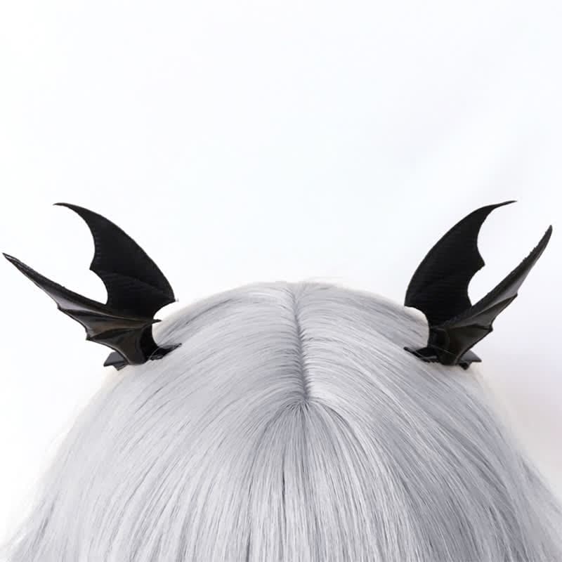 Gothic Bat Wings Moth Hair Clip Halloween Hair Accessory