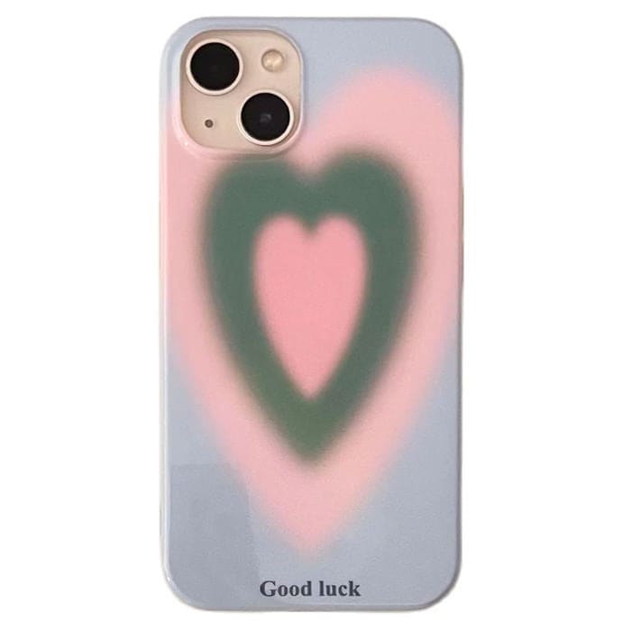 Gradient Heart Phone Case - IPhone Case