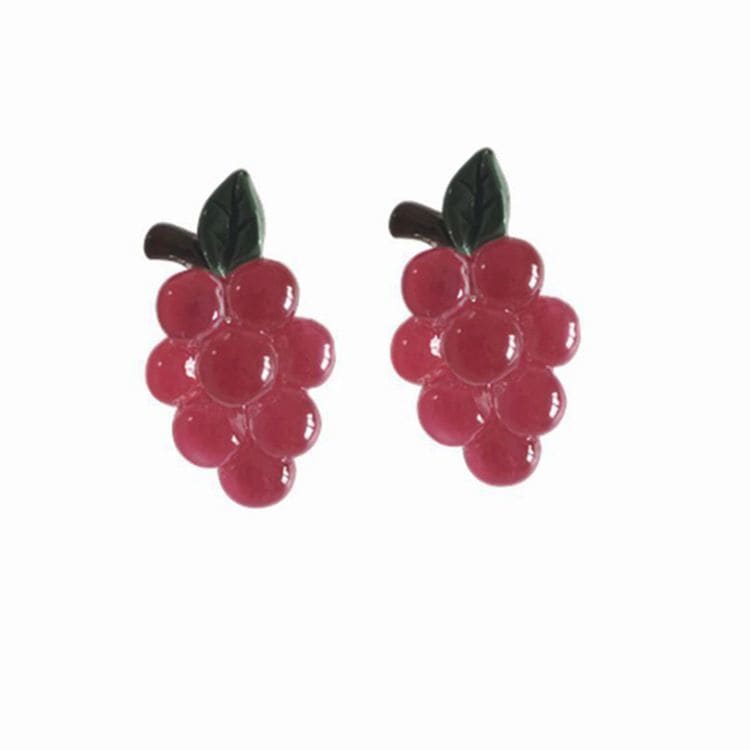 Grapes Resin Earring Egirldoll