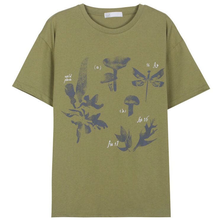 Green Garden Plant Aesthetic T-Shirt - S / Green - T-Shirts