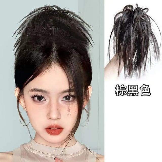 Hair Fringe - Brownish Black / One Size