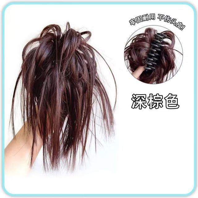 Hair Fringe - Dark Brown / One Size