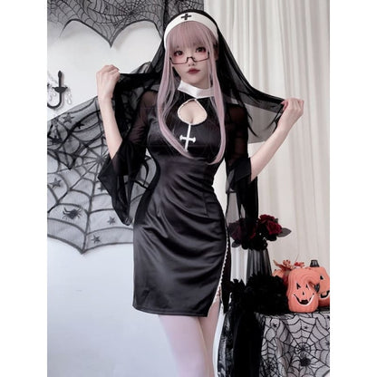 Halloween Black Dark Dress Costume