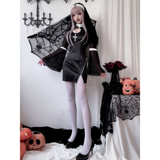 Halloween Black Dark Dress Costume