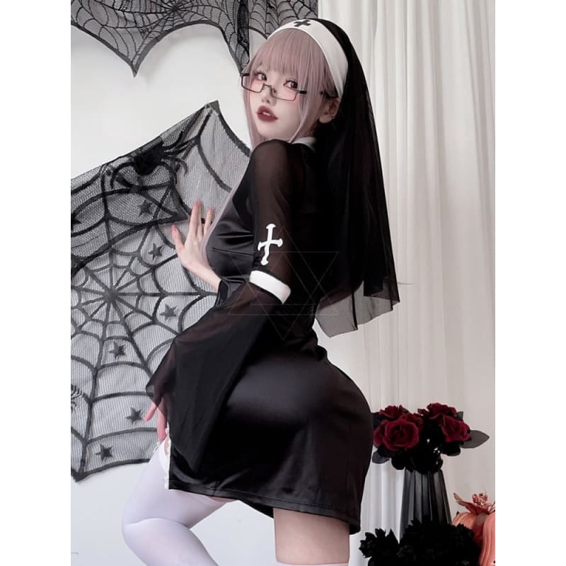 Halloween Black Dark Dress Costume