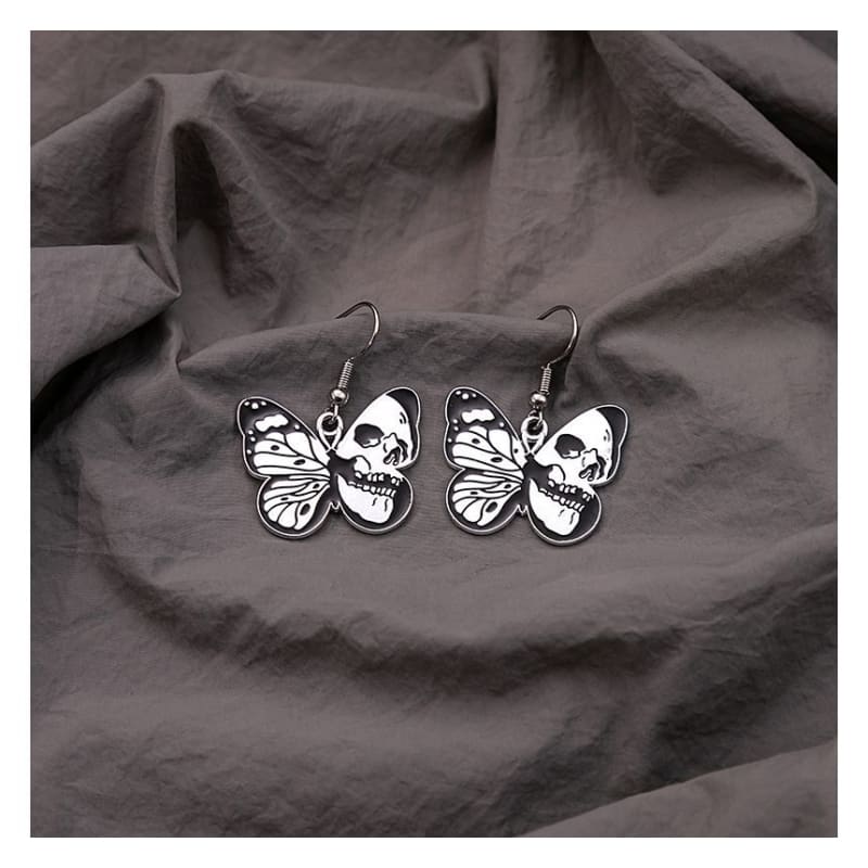 Halloween Butterfly Drop Earring