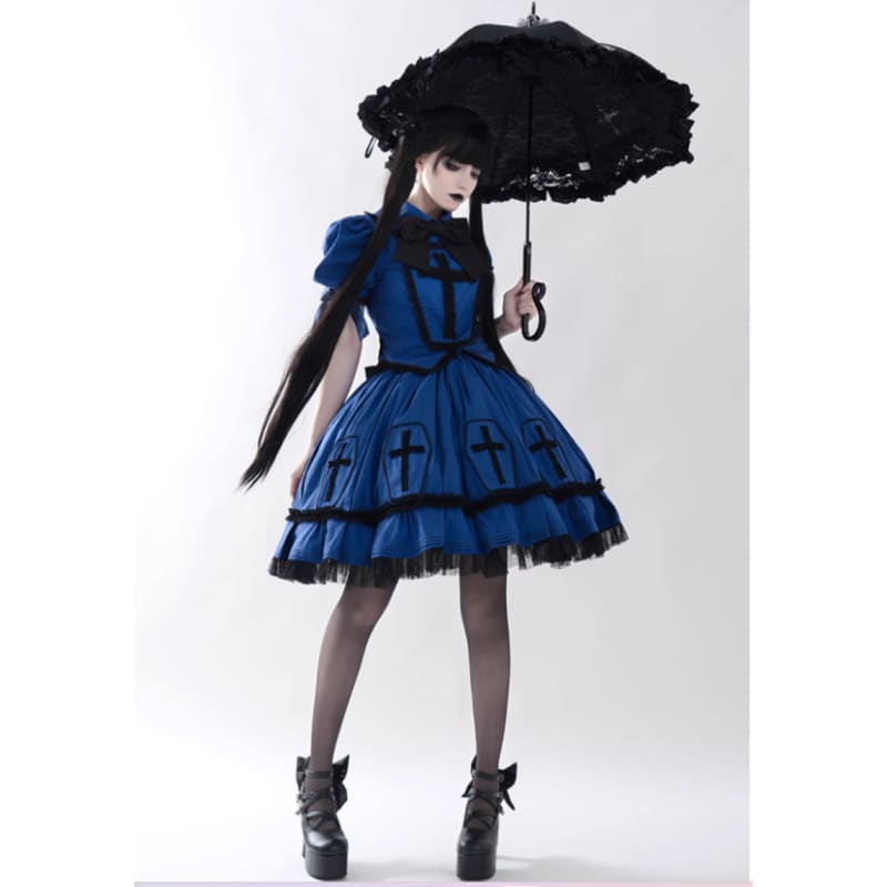 Halloween Cross Lolita Dress - Lolita OP