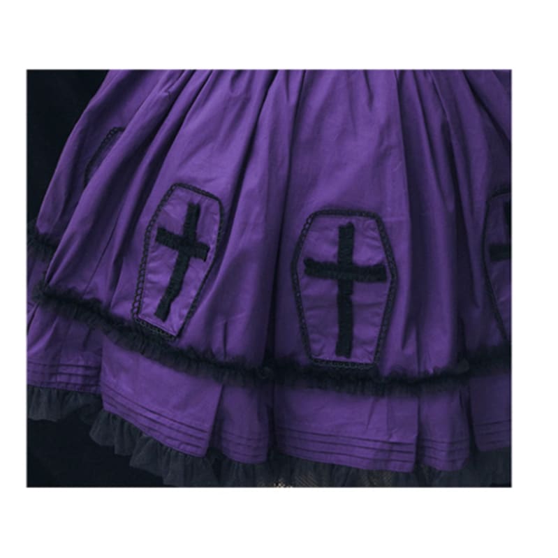 Halloween Cross Lolita Dress - Lolita OP