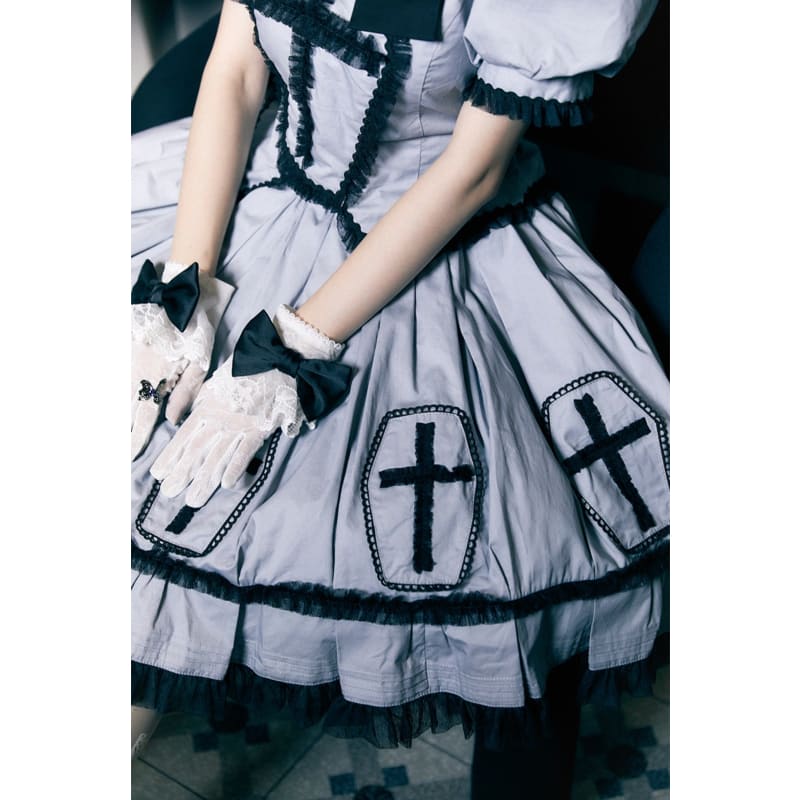 Halloween Cross Lolita Dress - Lolita OP