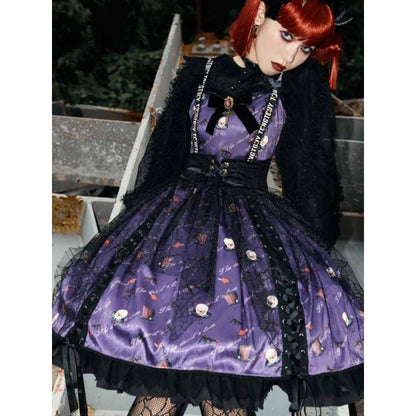 Halloween Lolita Gothic Jumper Skirt