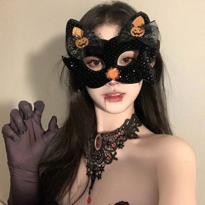 Halloween Party Eye Mask / Lace Party Eye Mask