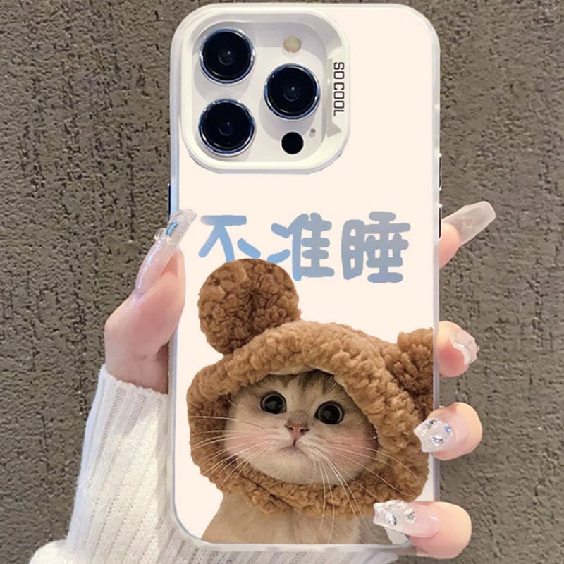Hamburger Cat Phone Case