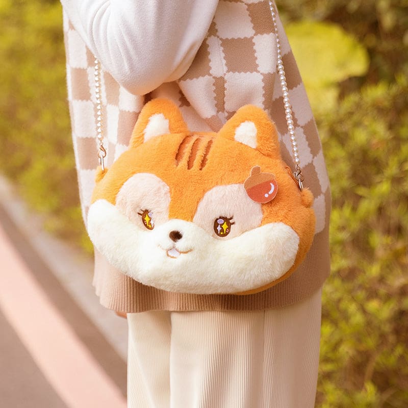 Hamster Shoulder Bag - Orange / One Size