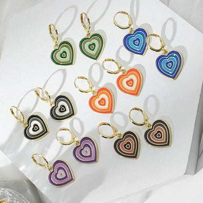 Heart Aesthetic Earrings - earrings