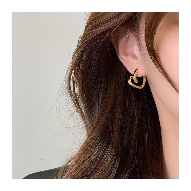 Heart Alloy Earring