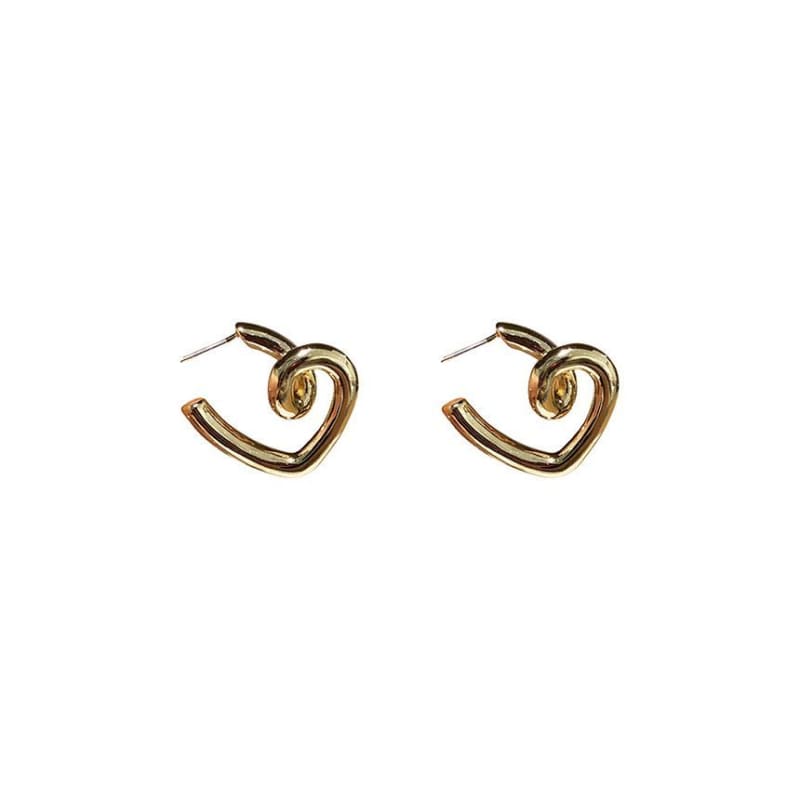 Heart Alloy Earring