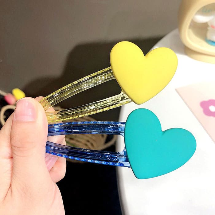 Heart Crush Hair Clips - Other