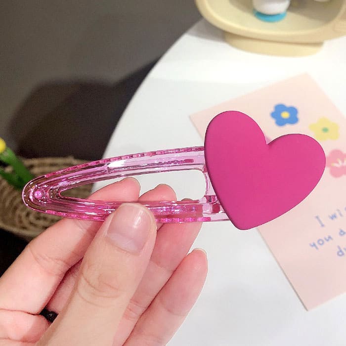 Heart Crush Hair Clips - Other