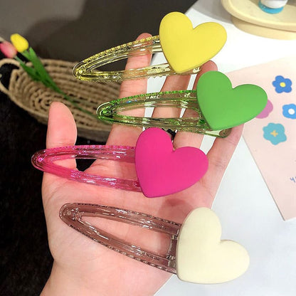 Heart Crush Hair Clips - Other