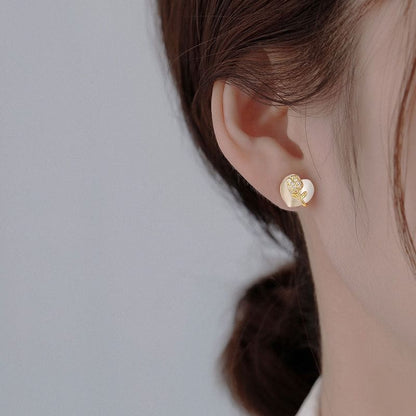 Heart Ear Stud