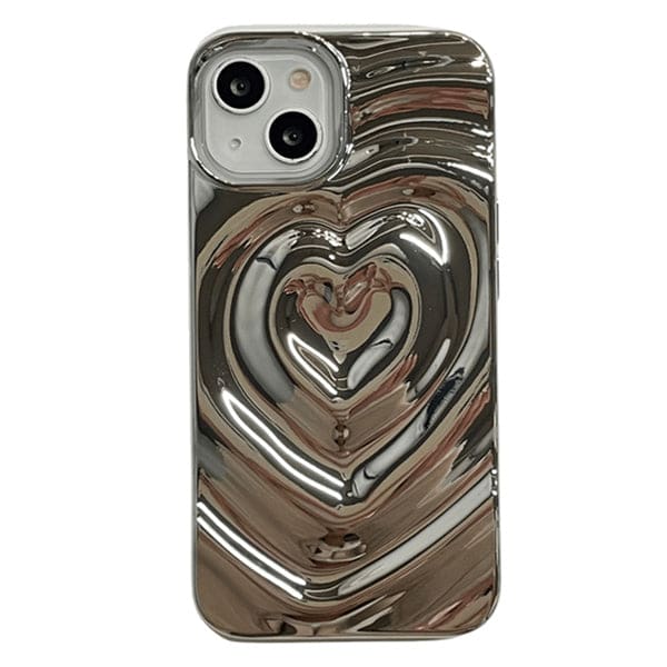 Heart iPhone Case - iPhone 11 / Silver - IPhone Case