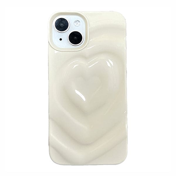 Heart iPhone Case - iPhone 11 / White - IPhone Case