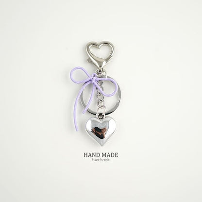 Heart Key Chain / Bag Charm