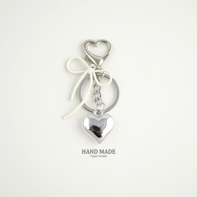 Heart Key Chain / Bag Charm - H699 / One Size