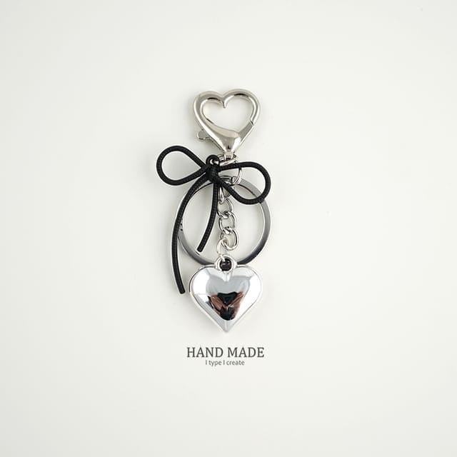 Heart Key Chain / Bag Charm - H701 / One Size