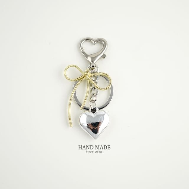 Heart Key Chain / Bag Charm - H703 / One Size