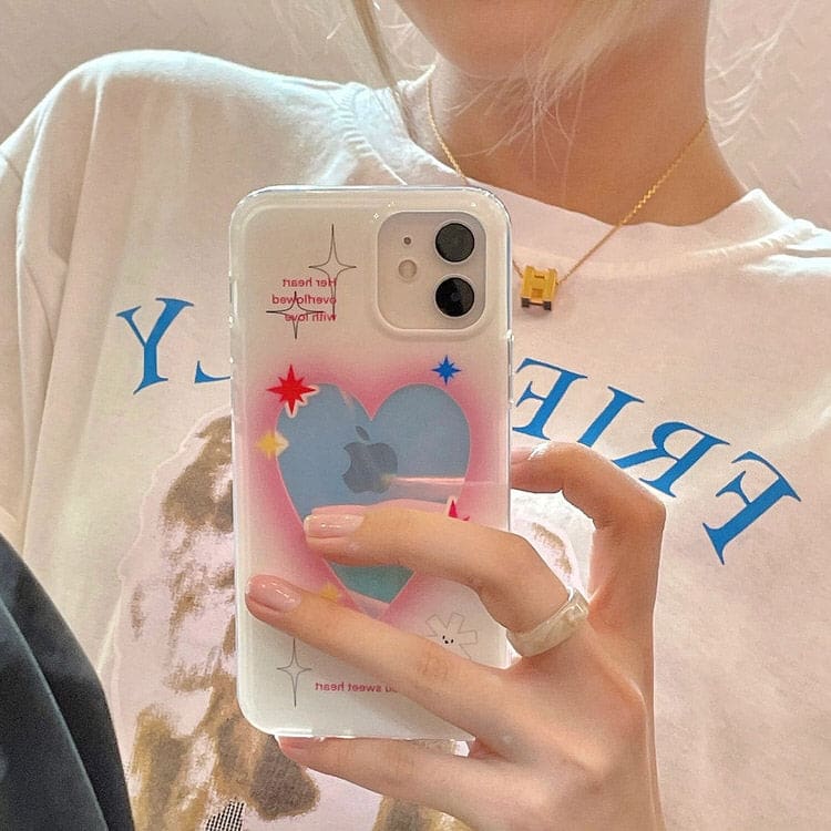 Heart Mirror Phone Case - IPhone Case