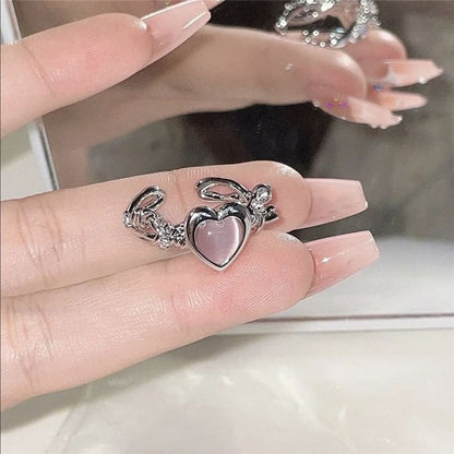 Heart Open Ring