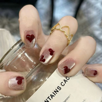 Heart Press On Nail