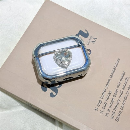 Heart Rhinestone AirPods / Pro Earphone Case Skin