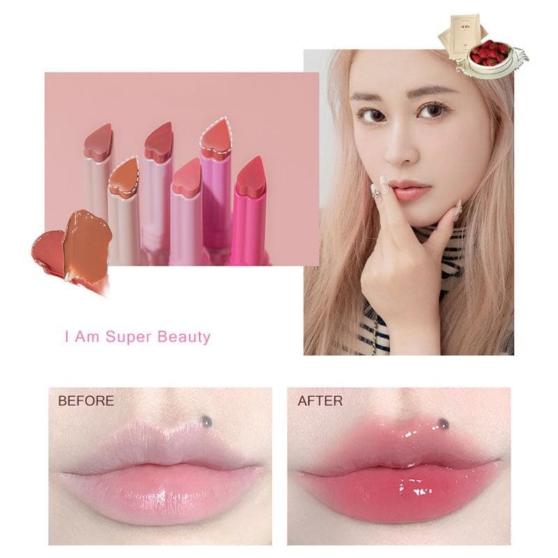 Heart-shaped Lipstick - 3 Colors (4-6)