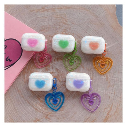 Heart Shell Textured AirPods / Pro Earphone Case Skin