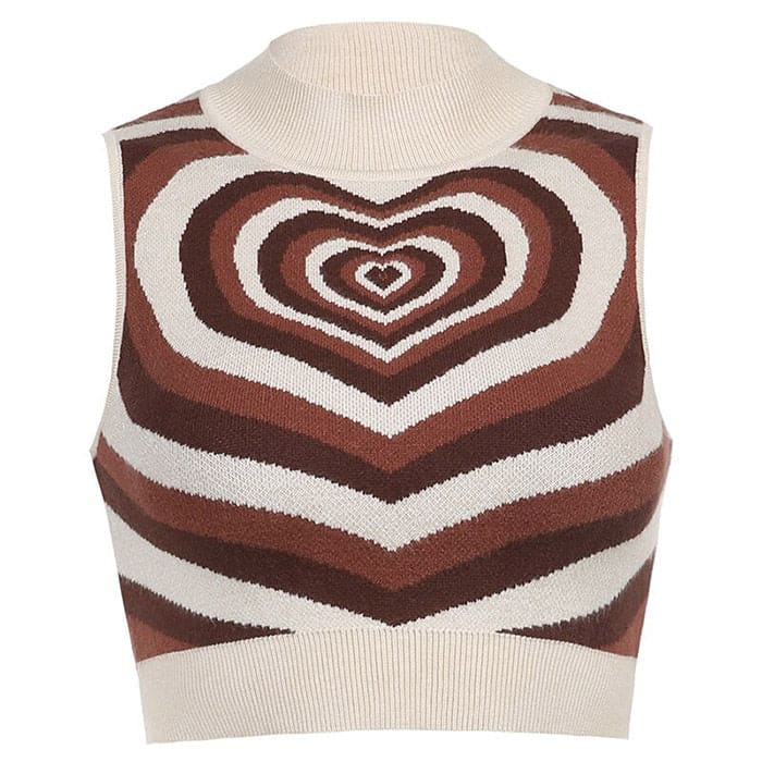 Heartbreaker Knit Vest - Vest