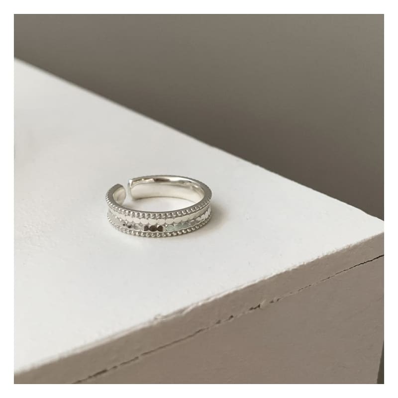 Helical Bead Elastic Alloy Ring / Alloy Open Ring