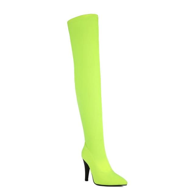 High Heel Over - Green / 35