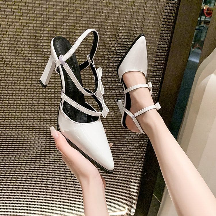 High Heel Pointed Sandals